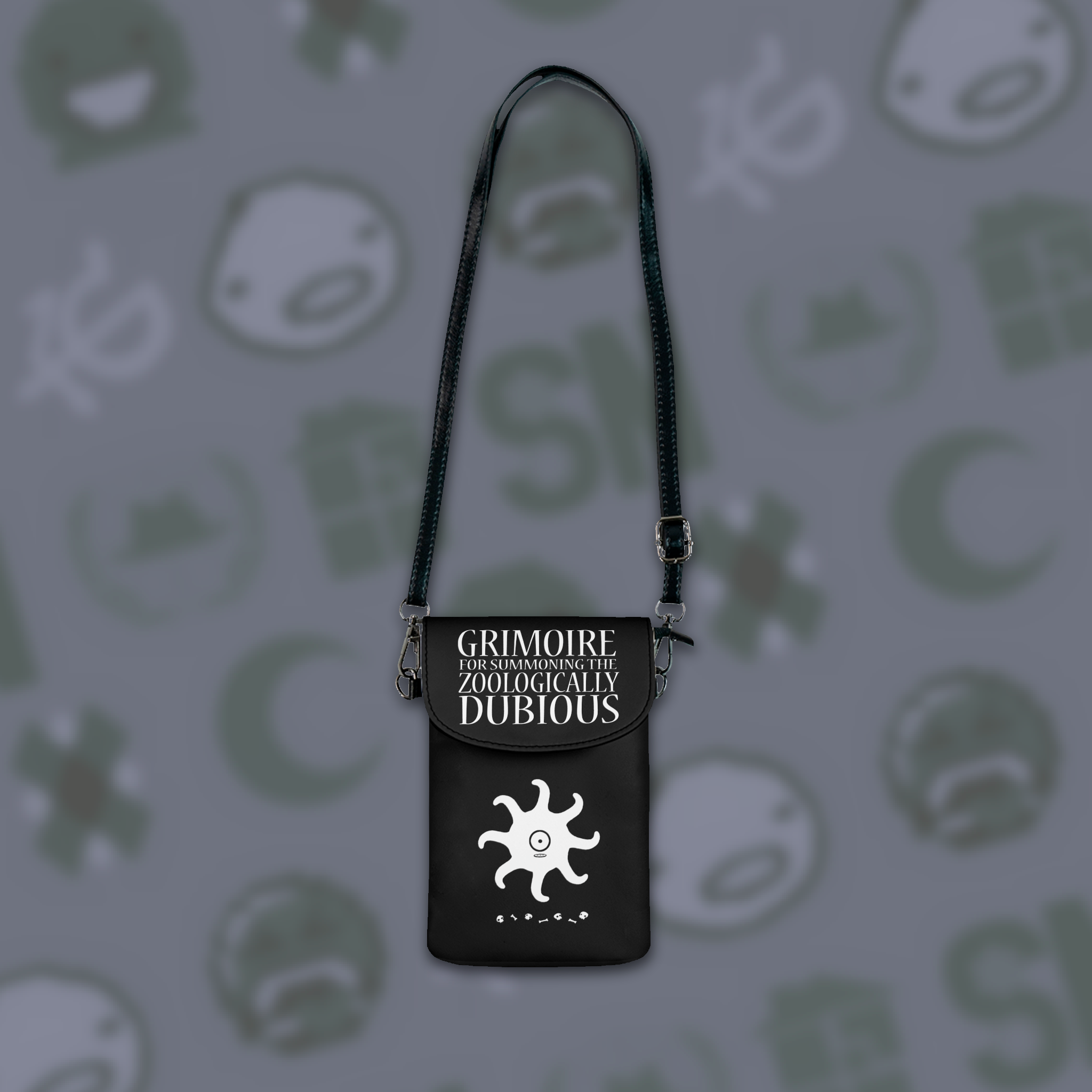 Grimoire For Summoning The Zoologically Dubious | Small Wallet Bag