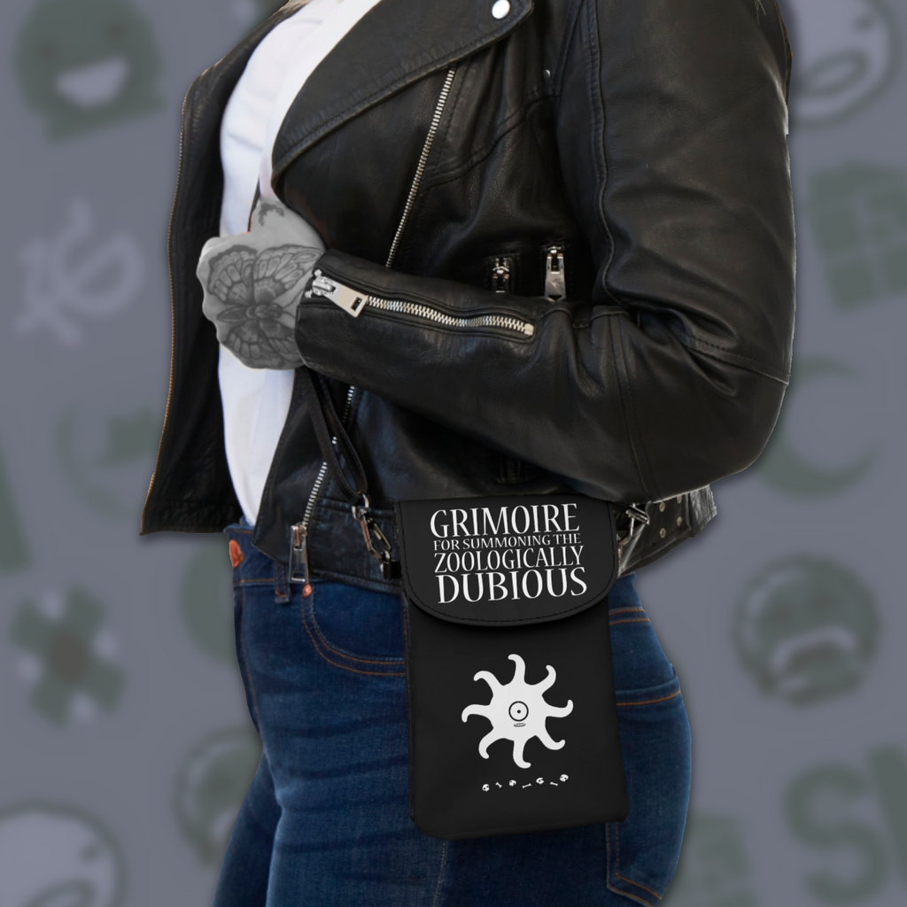 Grimoire For Summoning The Zoologically Dubious | Small Wallet Bag