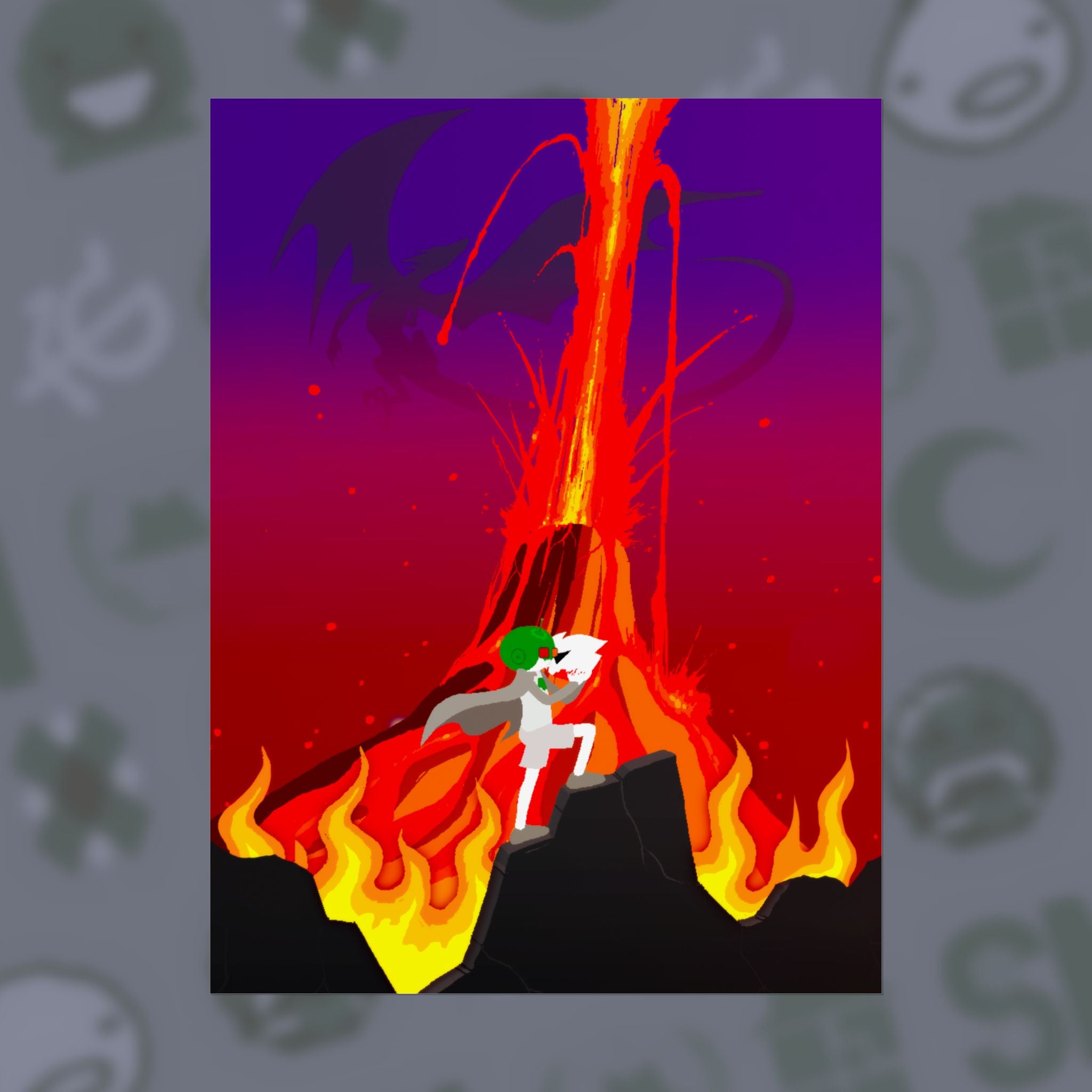 Volcanic Kiss | Poster