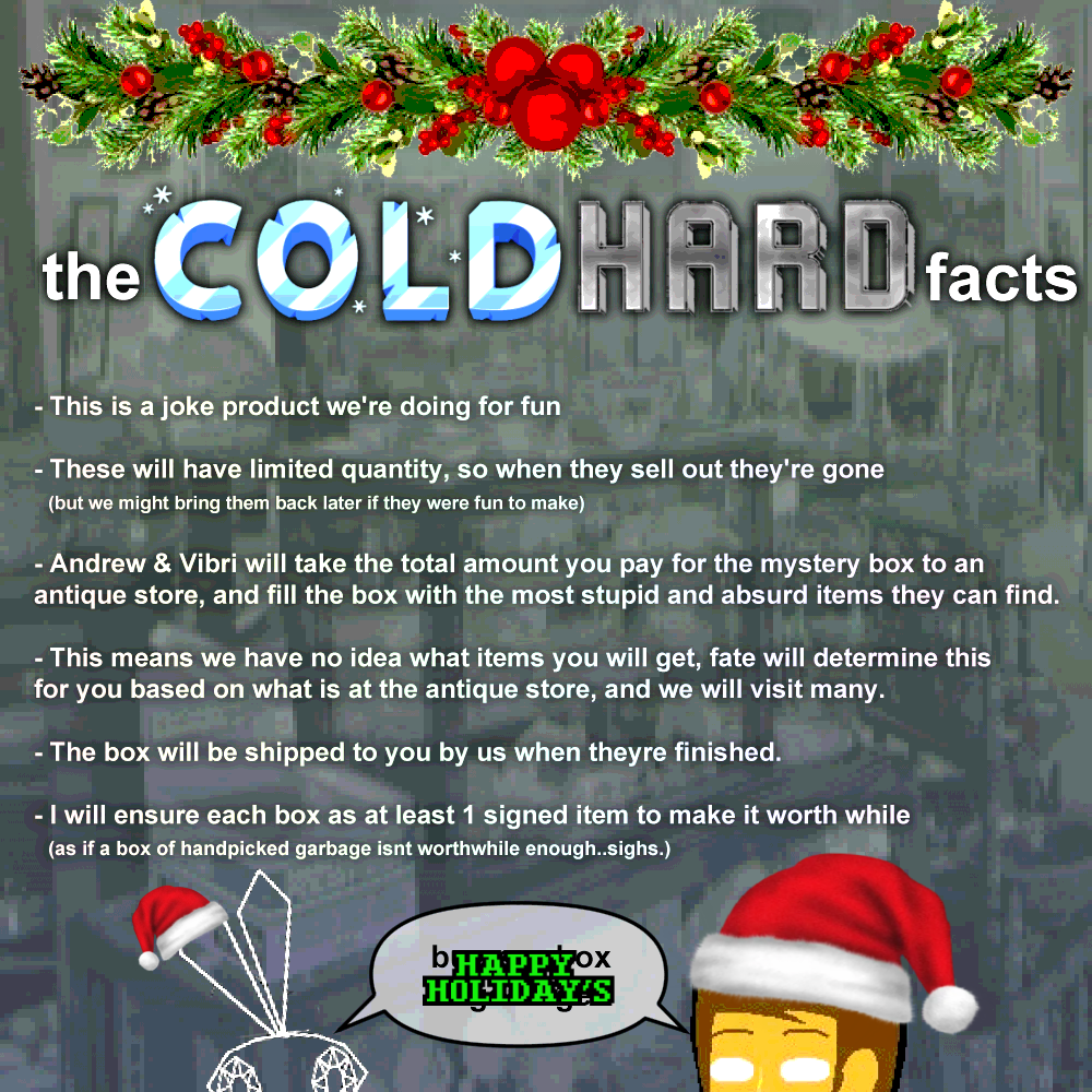 Hussie-Vibri Mystery Surprise Box