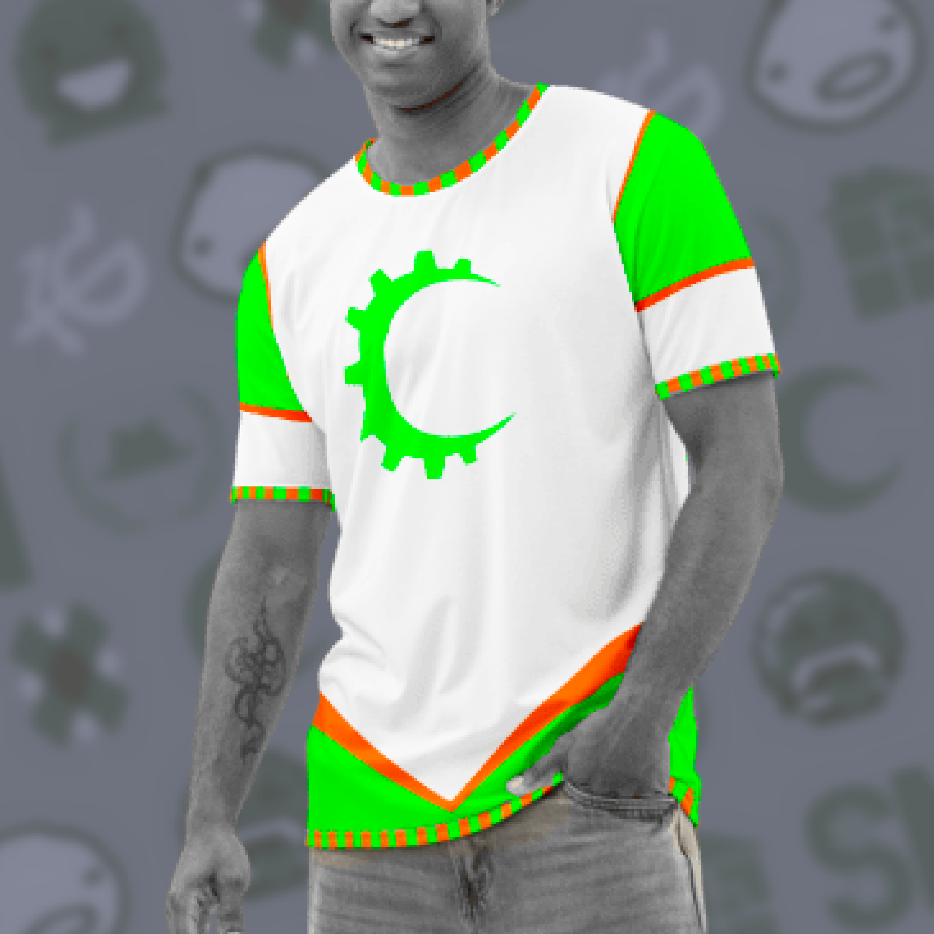 Davepetasprite^2 | AOP Cotton T-Shirt