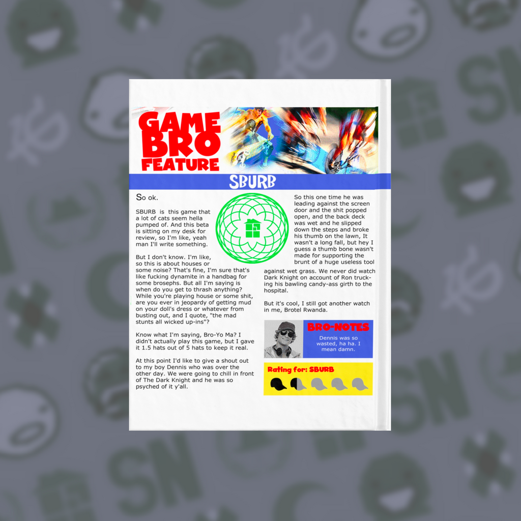 GAME BRO | Sketchbook