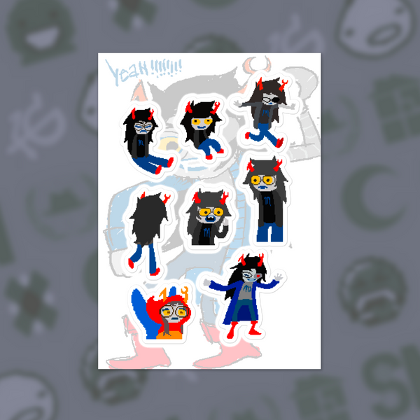 Tiny Vriskas | Sticker sheet